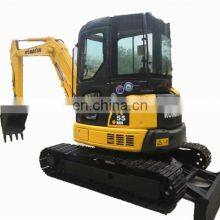 Original Used Komatsu Pc55 Digger , Japan Komatsu Mini Backhoe , Komatsu Pc35 Pc40 Pc55 Pc60 Excavator thumbnail-1