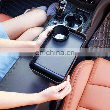 Brand New 3in 1 Car Dining Drinks Bottles to go Food Cup Holder With Tray Fit for Volvo Xc60 xc 40 Xc90 2015 2019 2020 2021 2022 thumbnail-4