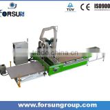 Automatic unloading pusher wood cutting CNC Router 1325/Wooden engraving Auto feeding cnc machine