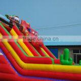 Car Inflatable Bounce House With Car Theme Inflatable Water Slide