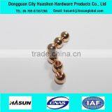 Bead Shape Precision CNC Female Thread Brass Parts Brass Cap thumbnail-5