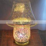 Cracked Mosaic Glass Candle Holder and Lamp Shade Candle Holders