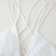 New Vacation Style Sexy Pure Desire Strap Backless MIDI Camisole Dress for Women thumbnail-3