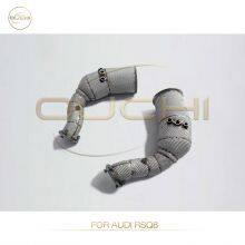 Exhaust Downpipe for Audi RS4 RS5/ RS6 RS7 C8/RSQ3 MK1/RSQ8/S3 8Y Stainless Steel Performance Upgrade Increase High-performance Auto Parts thumbnail-4
