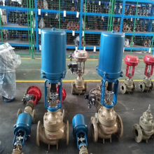 Cast Stainless Steel Electric Globe Valve Pneumatic Actuator Water Steam Flange Motorized Control Globe Valve thumbnail-6