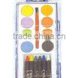 8-color Water Color Cake Set(sheet-solid)