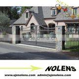 High Cost Performance Residential Main Garden Iron Gate Designs/Cheapest Price Steel Main Gate Design Catalogue For Home M