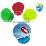 Computer Wrist Rest Transparent Crystal Silicon Mouse Pad(Mousepad)