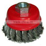 Twisted Knot Wire Cup Brush,CEPILLO DE COPA ENTORCHAD thumbnail-1