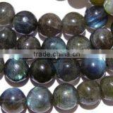 Labradorite Smooth Beads Roundell Shape 8x11.5mm Approx 18''Inch Good Quality On Wholesale Price. thumbnail-3