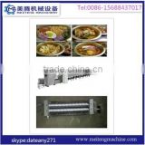 Circular box (cup) fried instant noodle making machine