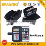 Fancy Mobile Accessories Cell Phone Credit Card Holder For IPhone 6 Case Leather,Genuine Leather For IPhone 6 Case Plug-in Cover thumbnail-5