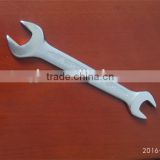 14x17 Sand blasting Chrome plated double open end spanner,Wrench,hand tools