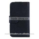 Cheap Multi Function Litchi Grain Stand Wallet PU Leather Case With Card Slot And PC Back Cover For 5 Inch Mobile Phone MT-3681 thumbnail-5