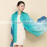 2016 Factory Direct Fashion High Quality Elegant Lady 100% Silk Scarf, Multi Colors Silk Chiffon Long Scarf Shawl Wholesale Supplier's Choice thumbnail-4