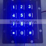 Backlight 12 Keys 3x4 Metal Keypad thumbnail-2