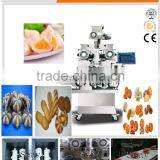 stainless steel double color crab seed bun encrusting forming machine