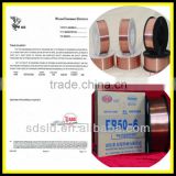 Brass coated welding wire ER70S-6