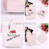 personalized 100% cotton hello kitty oven mitt and oven square mat