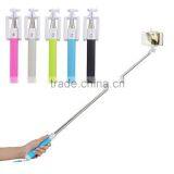 Fashionable mini monopod , wireless extendable portable mini camera tripod selfie stick