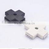 LED Cross Type 4P 5050 RGB Adapter, LED 5050 RGB Adapter, LED 4P Adapter
