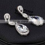 AAA Cubic Zircon Water Drop Earrings for Wedding Party Women's Fashion Jewelry Earrings thumbnail-2