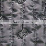 Fashion Polyester Stripe Embroidered Thermal Padded Fabric With Quilting for Down Coats/jacket thumbnail-6