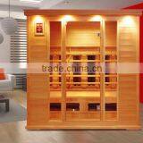 KLE-B4 Four person infrared sauna CE/ETL/ROHS approved