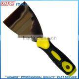 Double Color Plastic Handle Mirror Polished High Quality Putty Knife