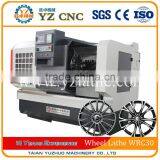 Professional alloy wheel repaire cnc lathe machine WRC30