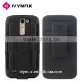 Hot Selling PC Silicone Material Robot 3 in 1 Protector Case for LG K7/M1/ Tribute 5 Mobile Phone Accessories Wholesale