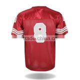 Custom Football Team Wear V-neck Jersey American Football Suit thumbnail-2