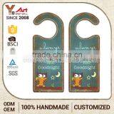 Unique Design Vintage Style Iron Metal Door Sign Holder Rail Hanger thumbnail-1