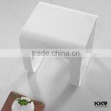 Solid Surface Stone Bathroom Vanity Stool