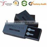 High Quality Paper Jewelry Box Velvet Liner Drawer Packaging Box thumbnail-1