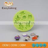 Wholesale Christmas Beautiful Different Design Silicone Cookie Cake Decorating Molds