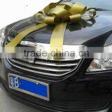 HOT SALE ! 30 Inch Shiny Gold Jumbo Party Decorative Pom Pom Gift Bow, Gift Package Decorative Flower thumbnail-1