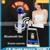Bluetooth Phone Changeable Programmable Led Message Handheld Fan thumbnail-4