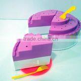 Kid Birthday Cake Game Toy Kit System Learn Teach Play With Light thumbnail-4