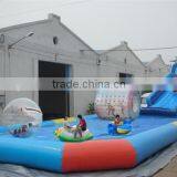 Dolphin Water Slide and Pool Inflatables and Inflatable Water Park thumbnail-1
