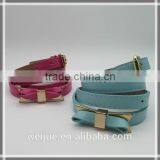 Lady's Dual Purposel Fashion Belt With Bowknot for Dress thumbnail-1