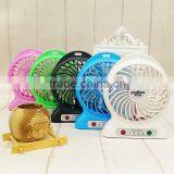 Collapsible Hand Fan Mini Elctronic Hand Fan for Fishing, Walking, Hiking thumbnail-1