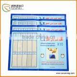 Creative A4 Size Fashionable pp White Clear Plastic Book Cover