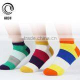 Fashion Casual Women Colorful Crew Socks Custom Design Socks Business Men Cotton Colored Ankle Socks