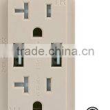 USB Charger 2.1A 5VDC With Receptacle in Ivory Color