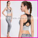 2016 New Design Fashion Mesh Sexy Sport Wear Yoga Bra With Removable Pads thumbnail-5