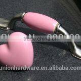 Porcelain Pink Pretty Cartoon Cabinet Handle
