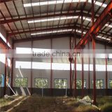 light steel truss frame warehouse pre engineered steel structure garage steel fabrication plant