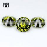 Round 12mm Olive Loose Zircon Stone thumbnail-1