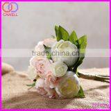 Yiwu Bulk Wholesale 12" Wedding Bridal Peony Silk Artificial Flowers thumbnail-4